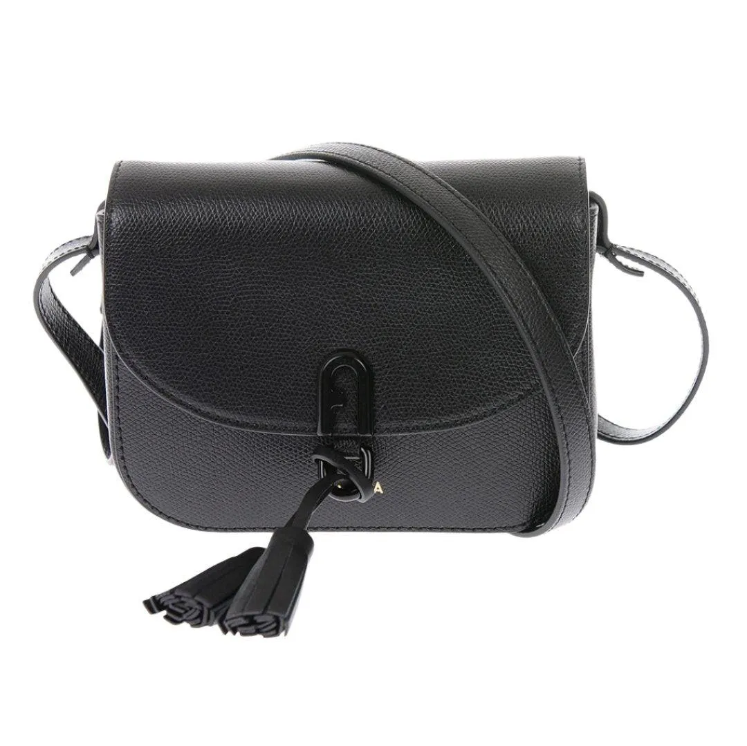 Furla 1927 Mini Tassel Crossbody Bag - Nero