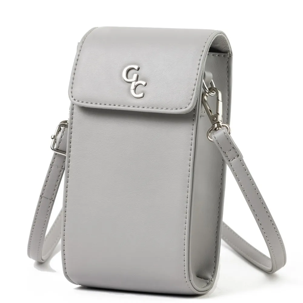 Galway Crystal Fashion Mini Crossbody - Grey