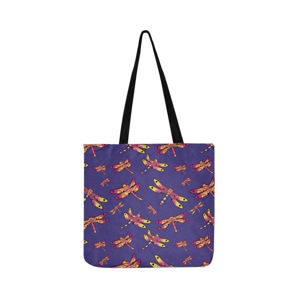 Gathering Purple Reusable Shopping Bag (Two sides)