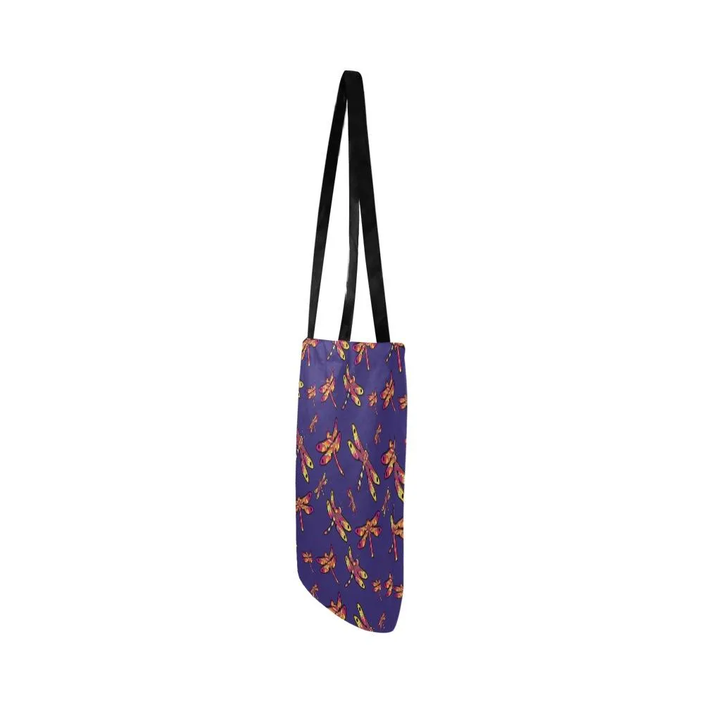 Gathering Purple Reusable Shopping Bag (Two sides)