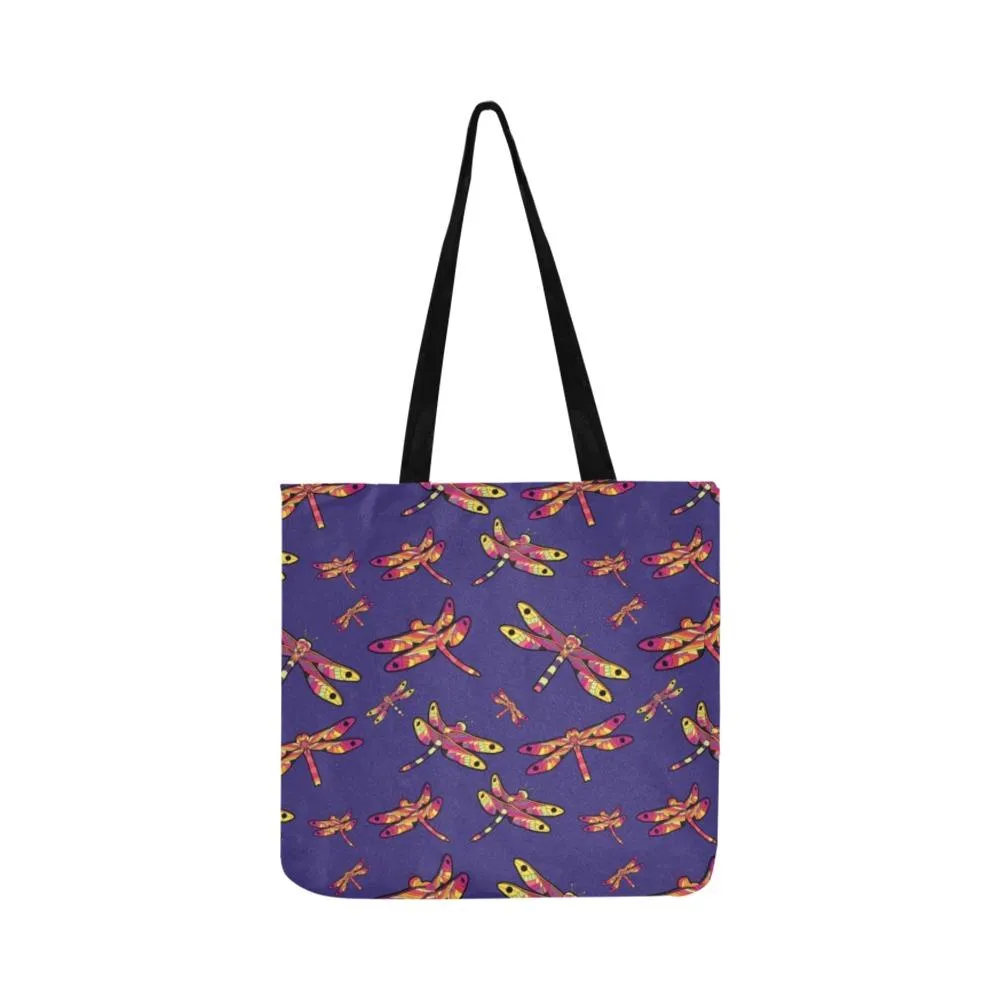 Gathering Purple Reusable Shopping Bag (Two sides)