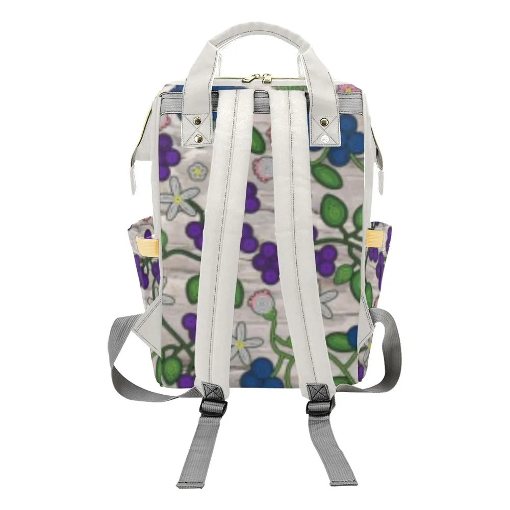 Grandmothers Stories Bright Birch Multi-Function Diaper Backpack/Diaper Bag