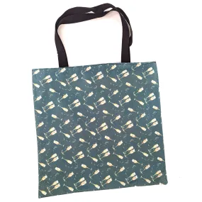 Green Champagne Shoulder Shopping Bag