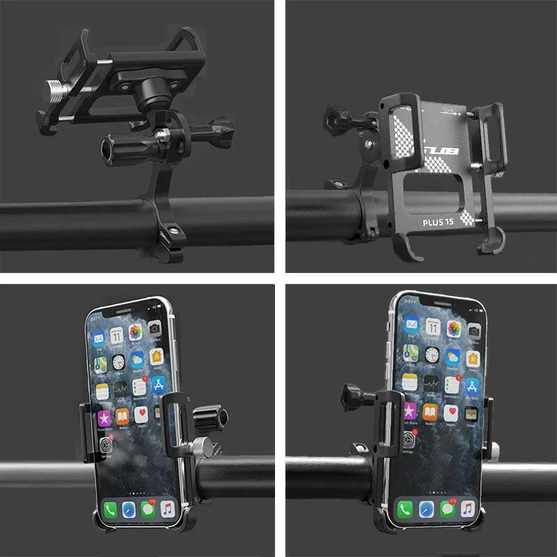 GUB Bicycle Phone Holder 360 Degree Rotation Universal Bike Motorcycle Handlebar Stand Cycling Phone Bracket Bicycle Accessories