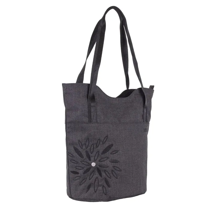 Haiku Ridgeway Tote in Honeycomb, Forest, Rosewood, Stone Gray & Black in Bloom