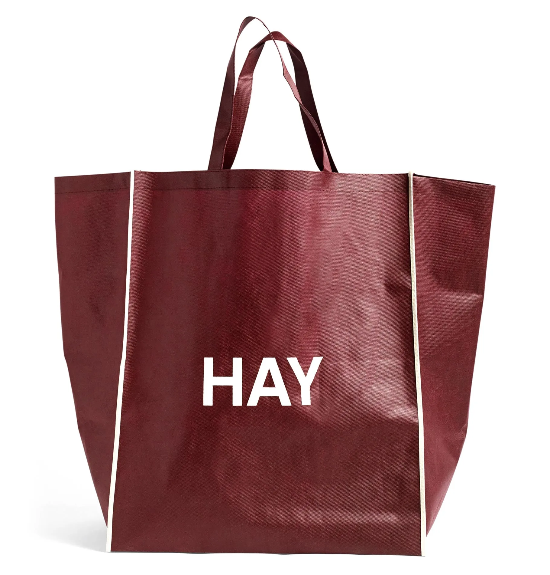 HAY Shopping Bag - Burgundy - L