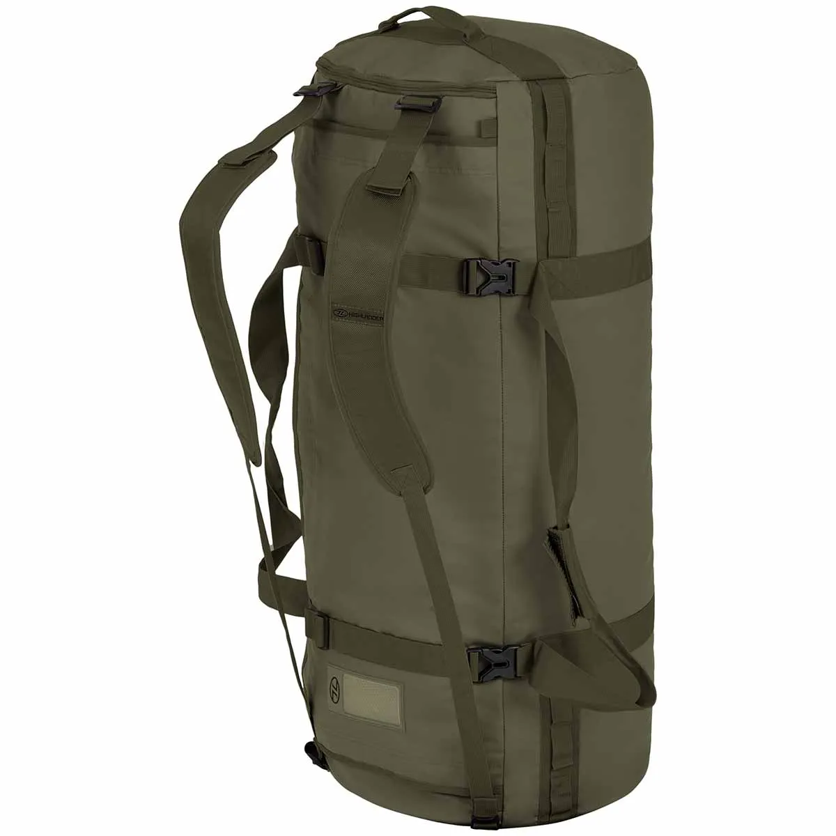 Highlander Storm Tarpaulin Duffle Bag 120L Olive Green