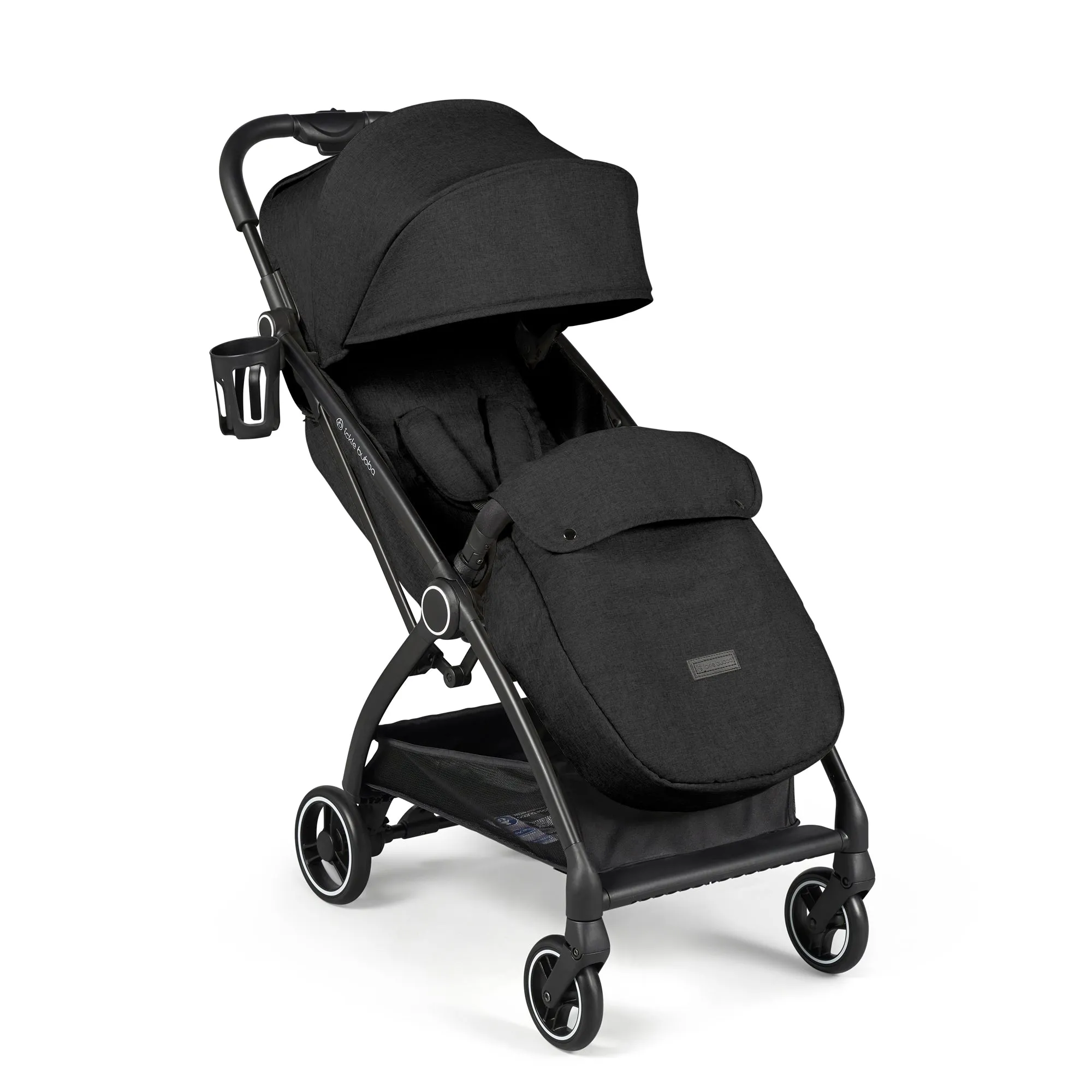 Ickle Bubba Aries Max Autofold Stroller - Black