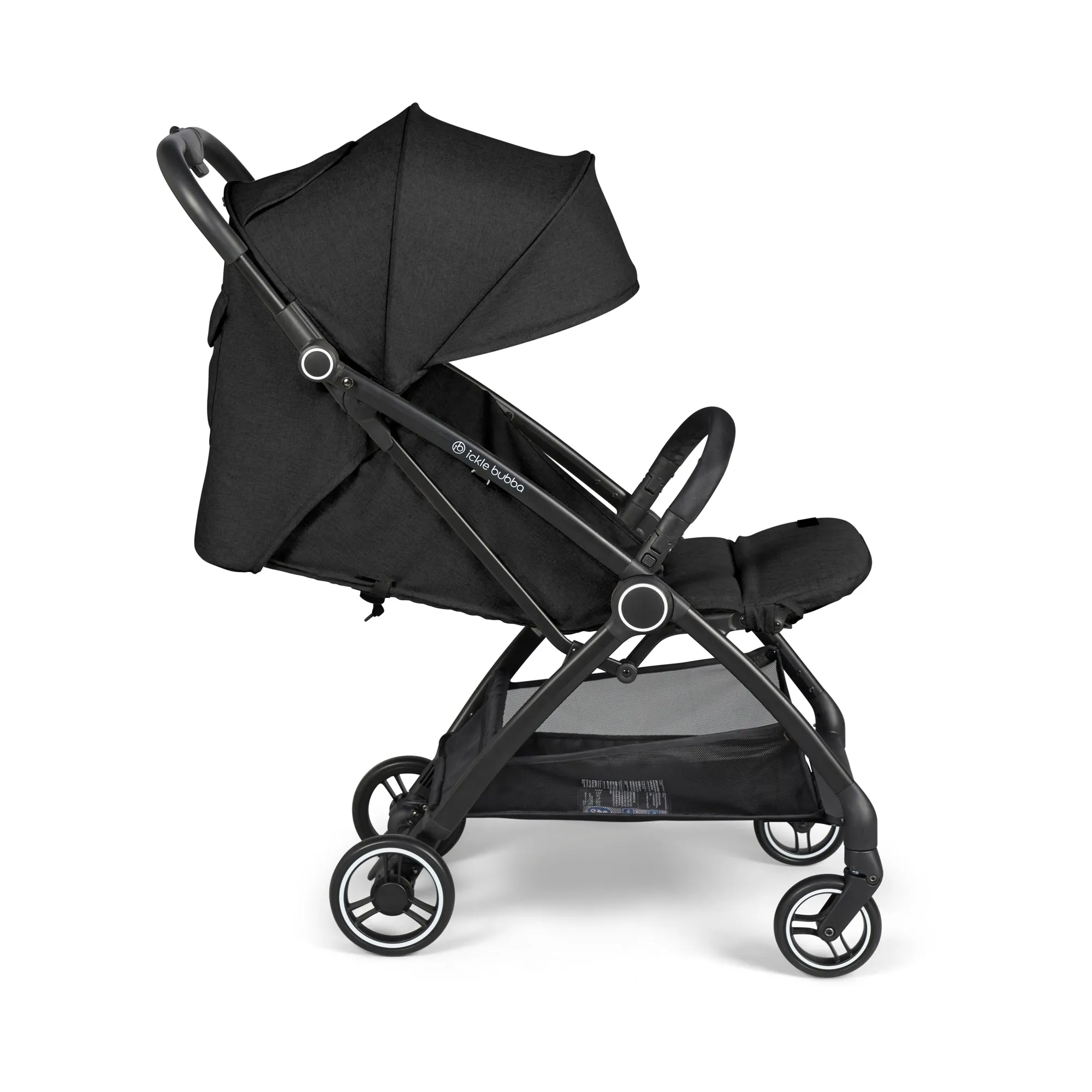 Ickle Bubba Aries Max Autofold Stroller - Black