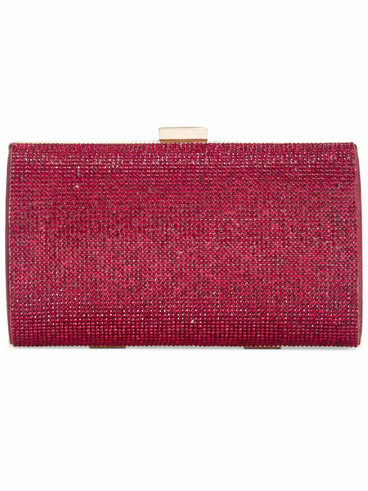 Inc International Concepts Ranndi Clutch Crossbody Bag Fuchsia Clasp Rhinestone