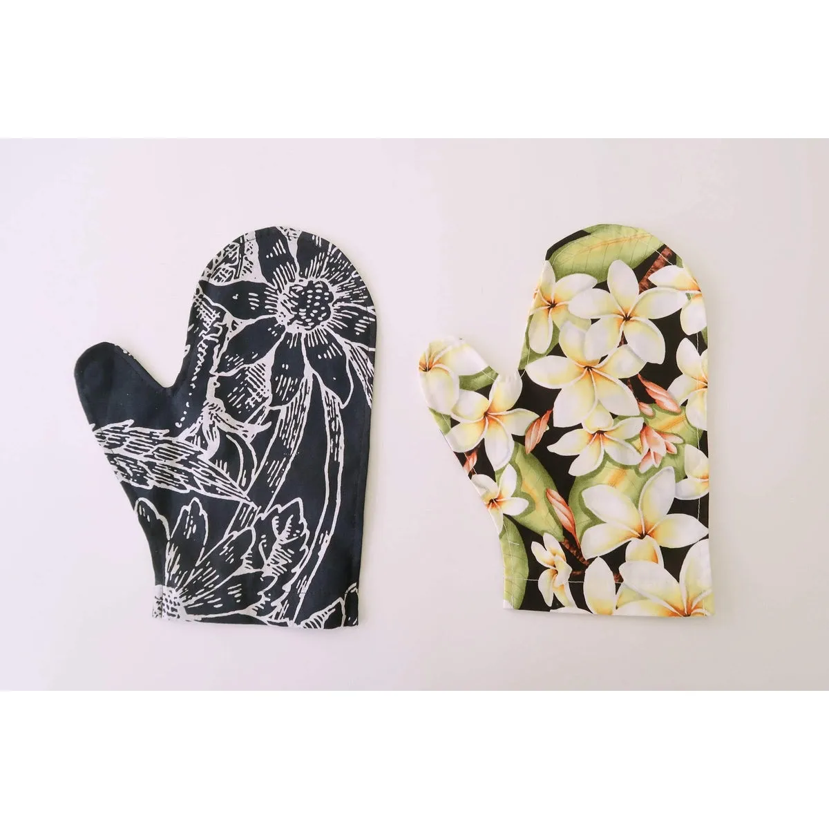 Indigo Floral Shopping Bag Set