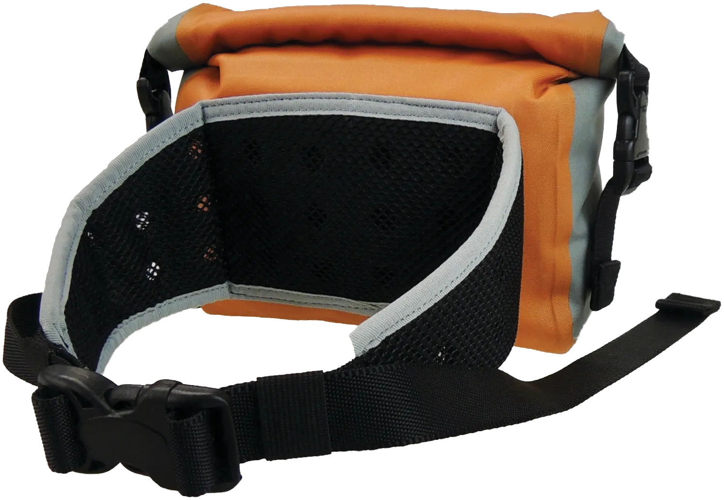 JR Gear Roll Top Waist Bag - Black