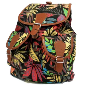 Jungle Bag - Big Backpack - Black-Orange