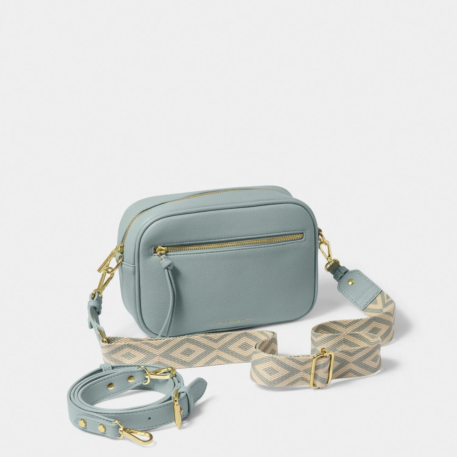 Katie Loxton Duck Egg Blue Hallie Crossbody Bag KLB3714