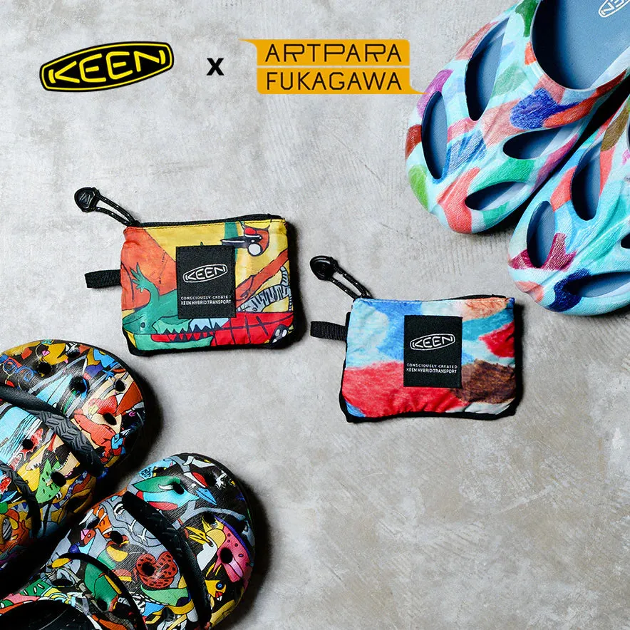 KEEN×ARTPARA FUKAGAWA Recycle Wallet Shopping Bag