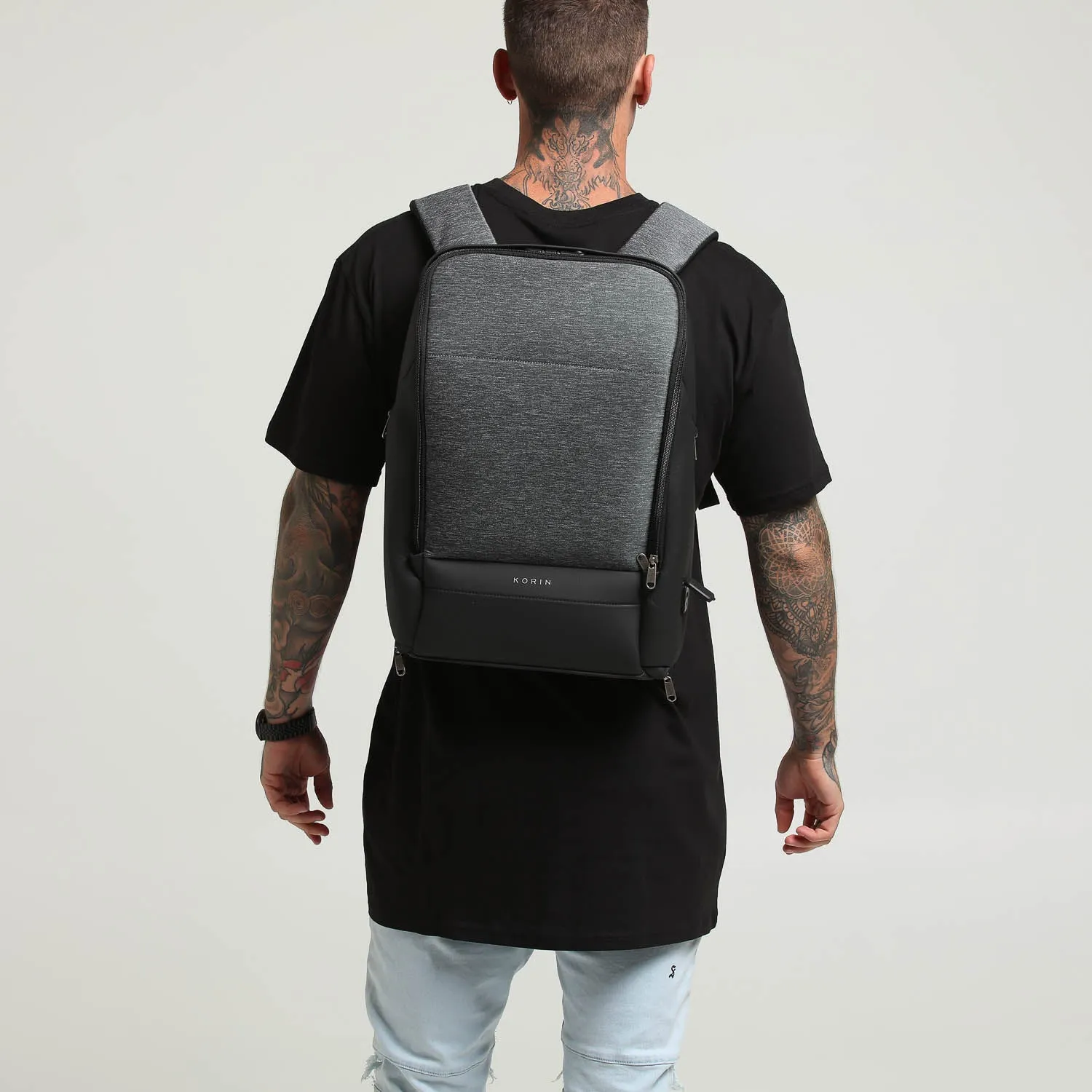 Korin Flexpack Pro Backpack Charcoal/Black