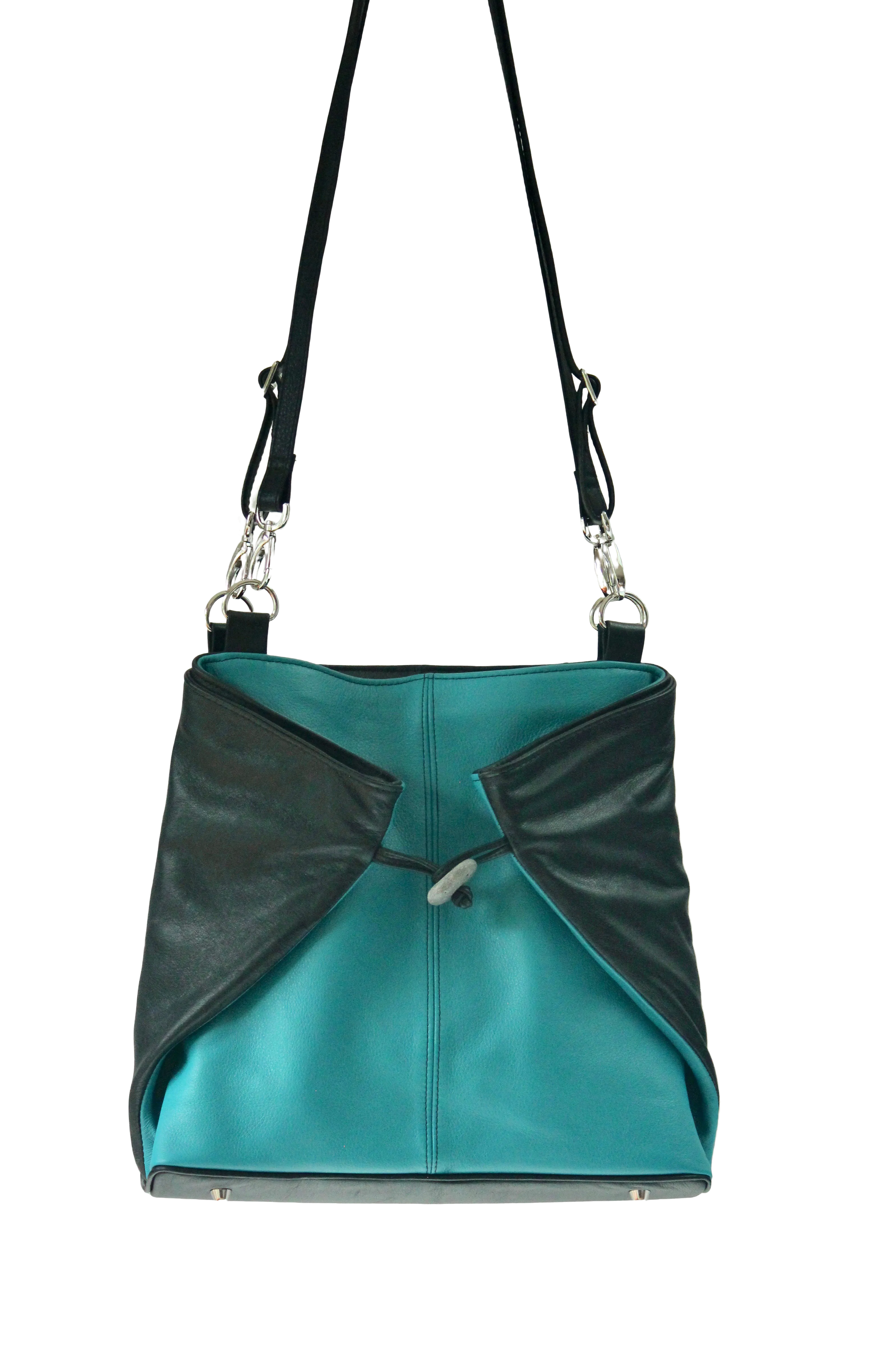 Large Origami Tote - Convertible Leather Bag