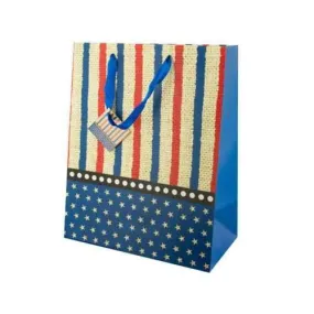 Large Stars & Stripes Gift Bag ( Case of 72 )