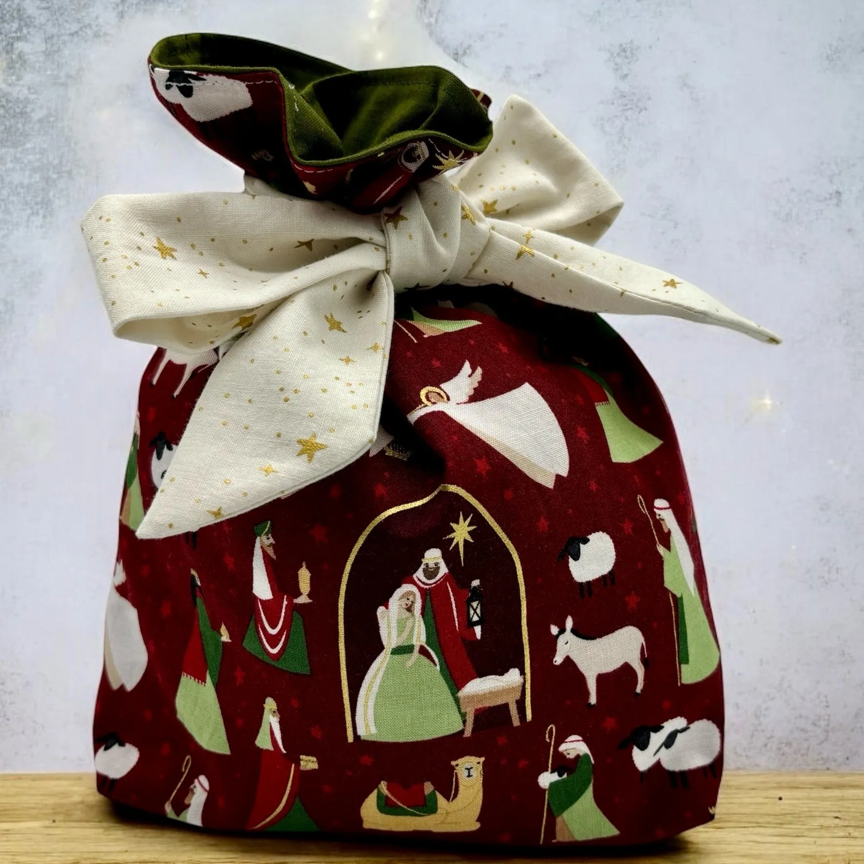 Little Something Gift Bag - Nativity Scene