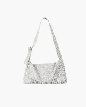 Livia – Fold-over flap – Crystal shoulder bag