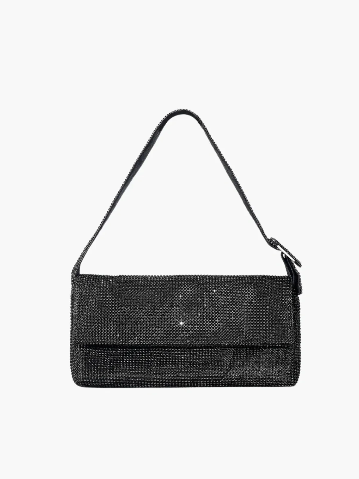 Livia – Fold-over flap – Crystal shoulder bag