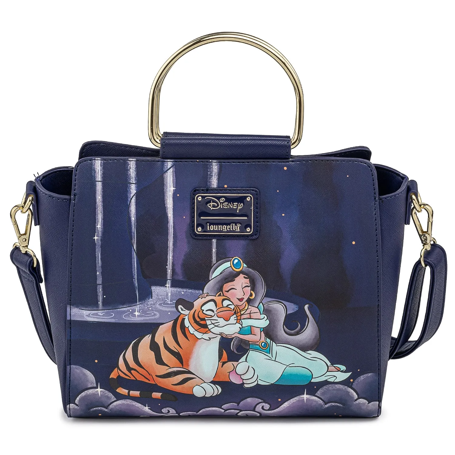 Loungefly Disney Jasmine Castle Crossbody Bag