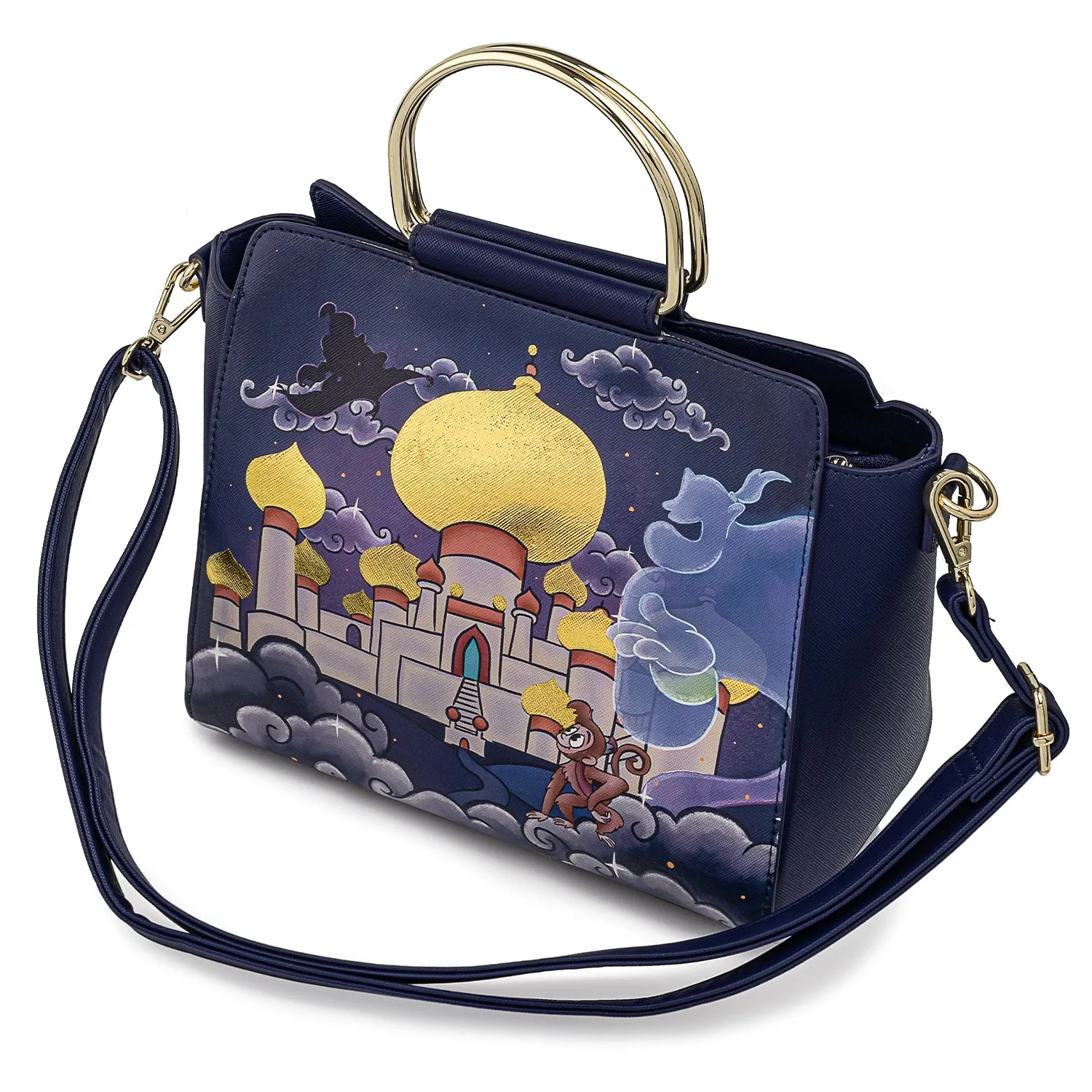 Loungefly Disney Jasmine Castle Crossbody Bag