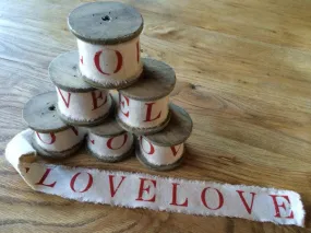 Love ribbon On A Bobbin