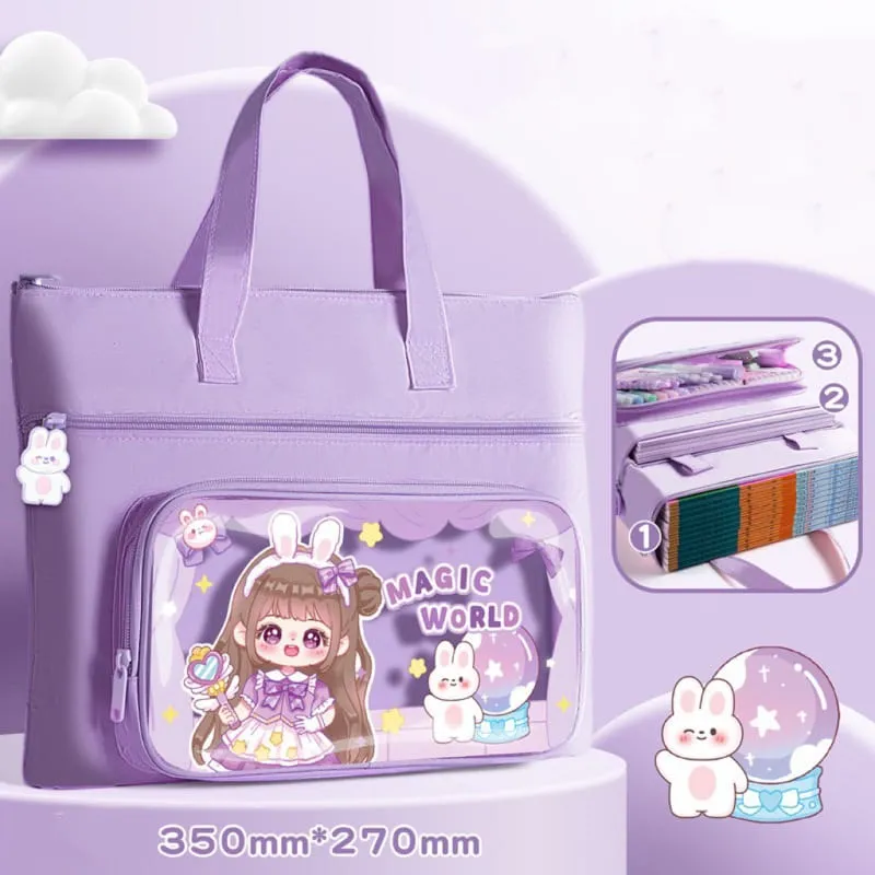 Magic World " children multipurpose handbag