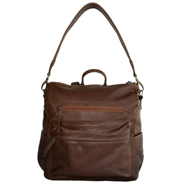 Mally Ladies Backpack | Brown