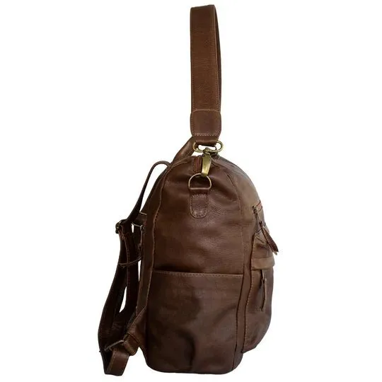 Mally Ladies Backpack | Brown