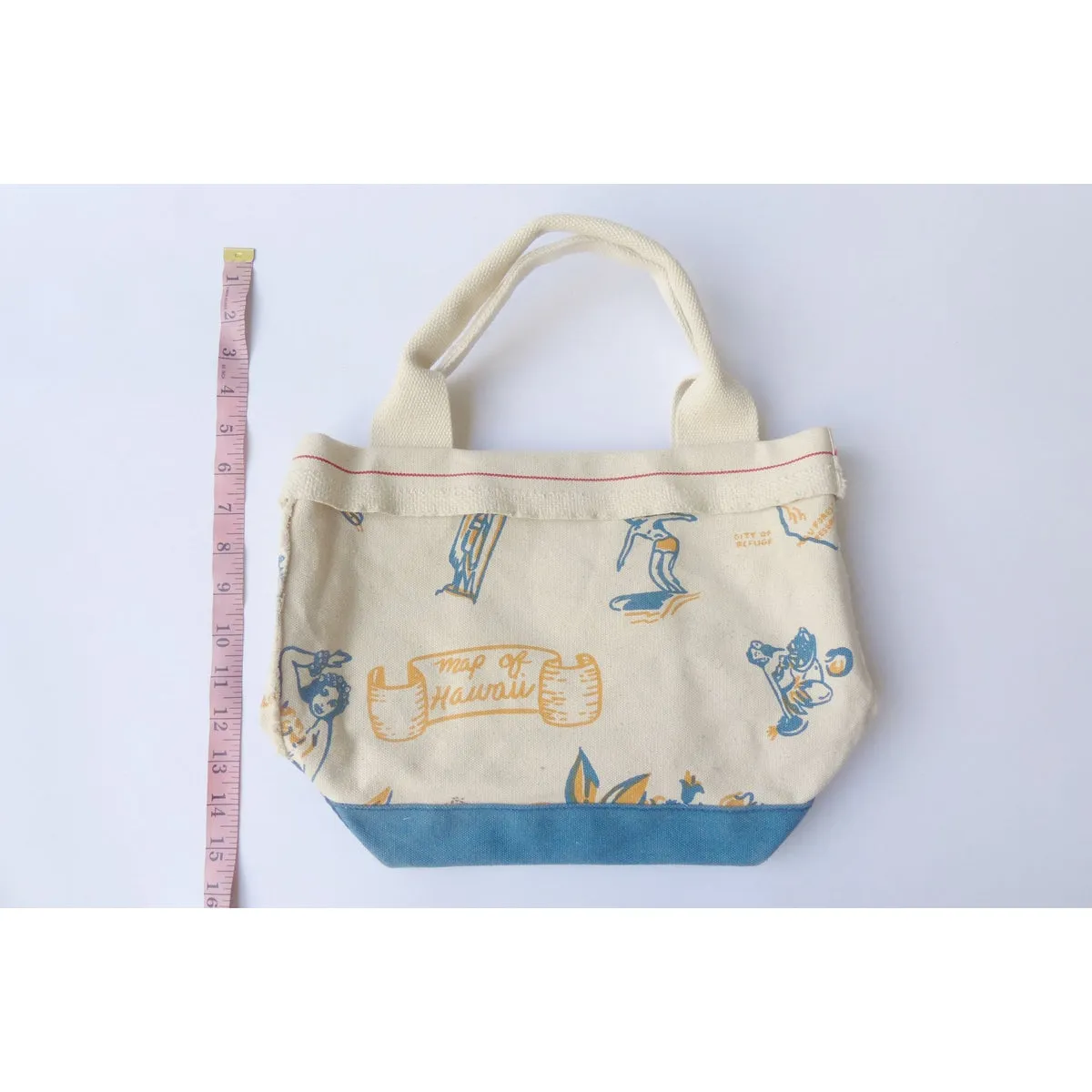 Map of Hawaii Canvas Tote