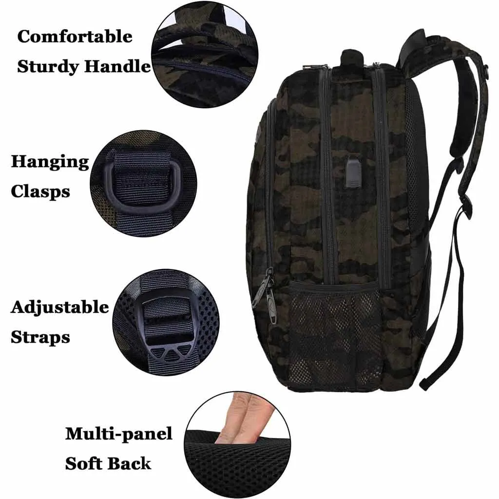 Matein Mlassic Camo Backpack