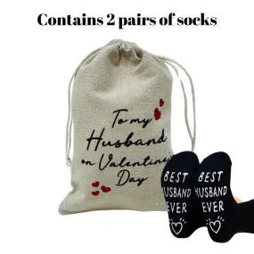 Men's Personalized Socks gift set - Best Husband Ever