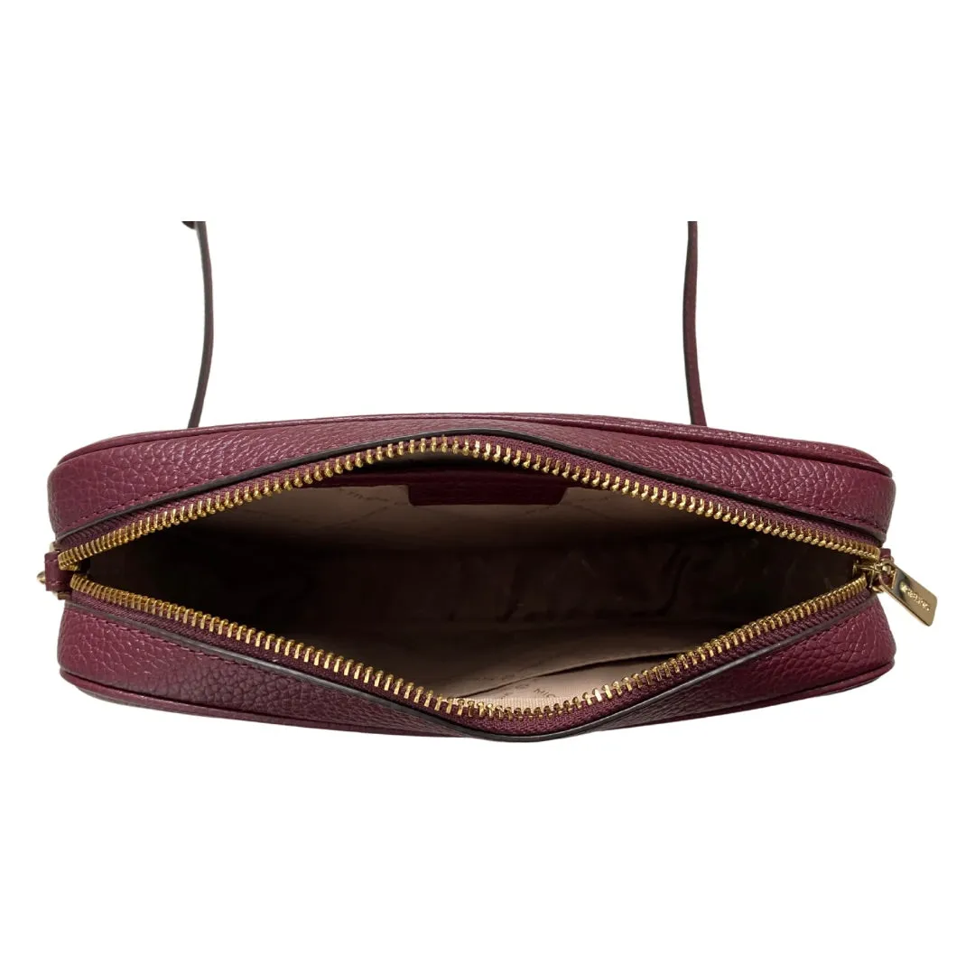 MICHAEL KORS Fulton Crossbody Bag Burgundy