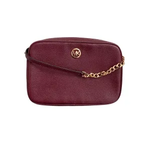 MICHAEL KORS Fulton Crossbody Bag Burgundy