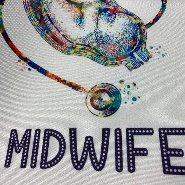 Midwife, Student Midwife Foetus Tote Bag