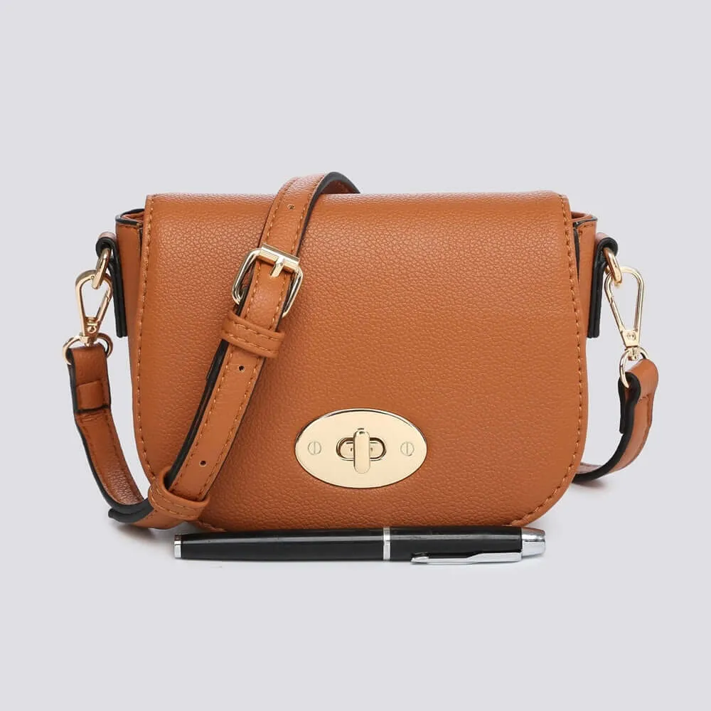 Mini Cross Body Saddle Bag