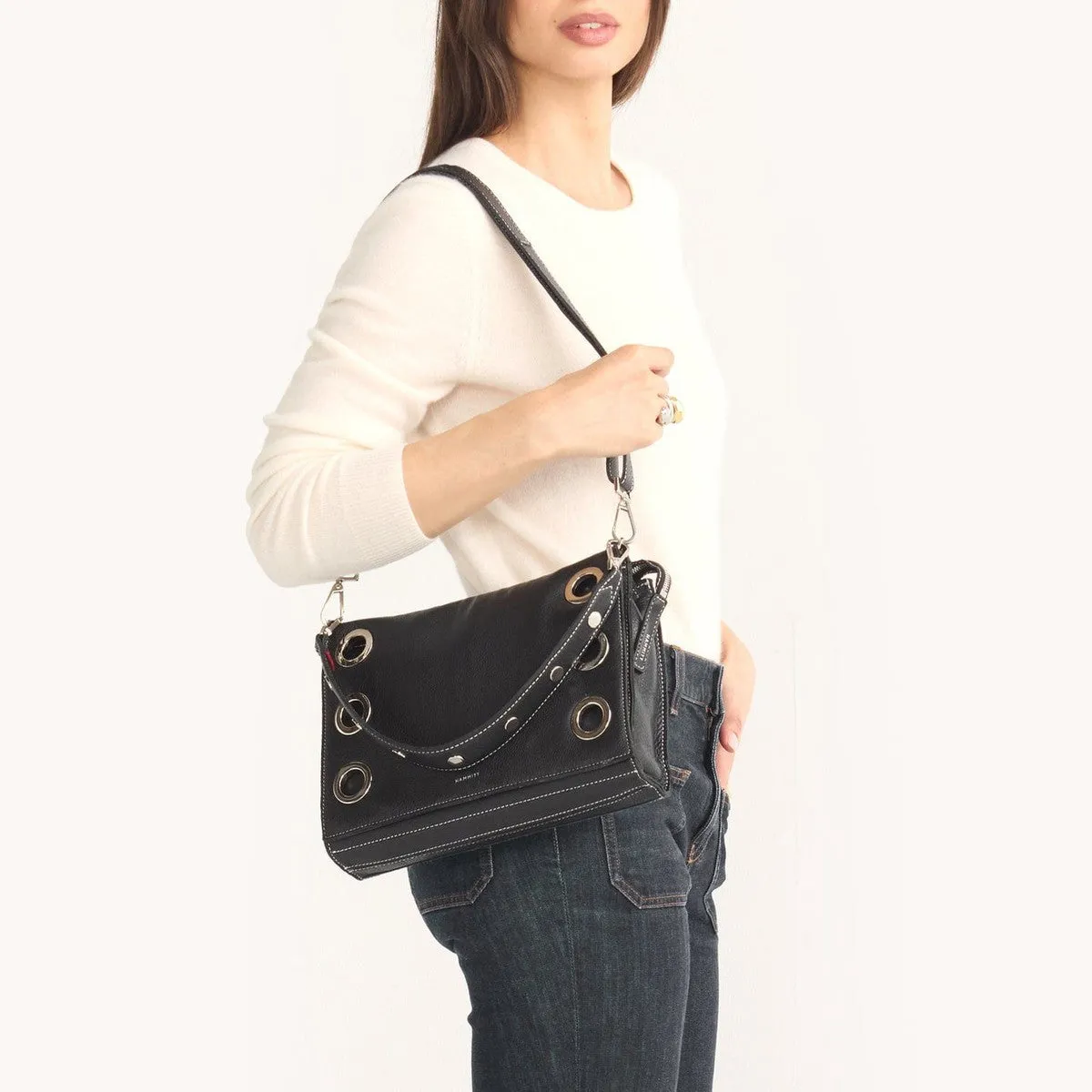 MONTANA CLUTCH LRG - Tempo Black/Silver