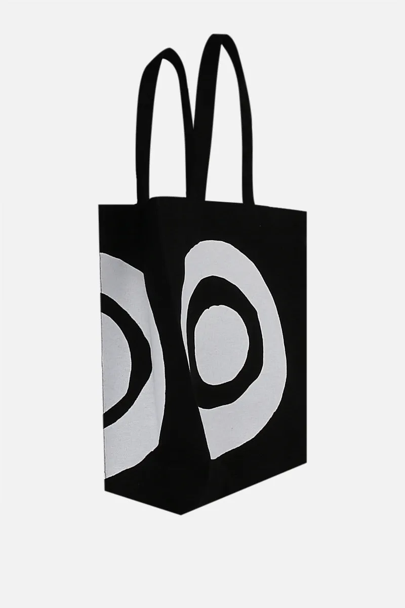 Moon canvas shopping bag