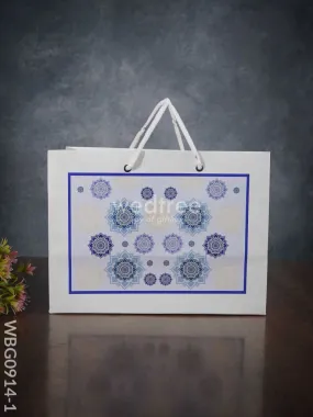 Multi Designed Paper Bags - Mandala Print - WBG0914-1