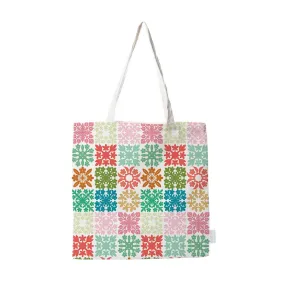 Multi Hawaiian Quilt Tote