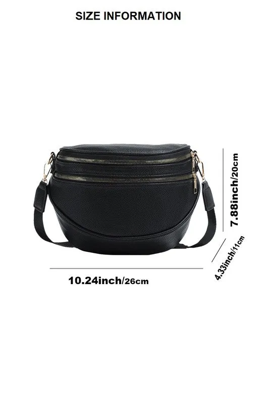 Multi Pocket Crossbody Bag