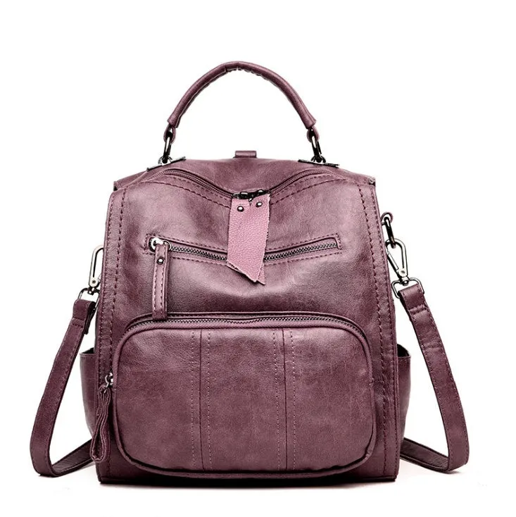 Multi-purpose Handbag Backpack with Many Compartments