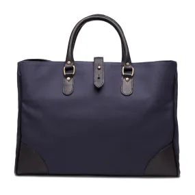 Navy and Black Tote Bag