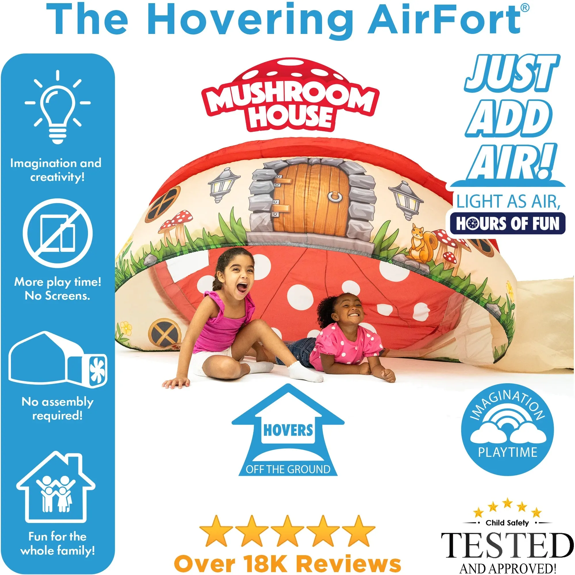 *NEW* AirFort - Mushroom House