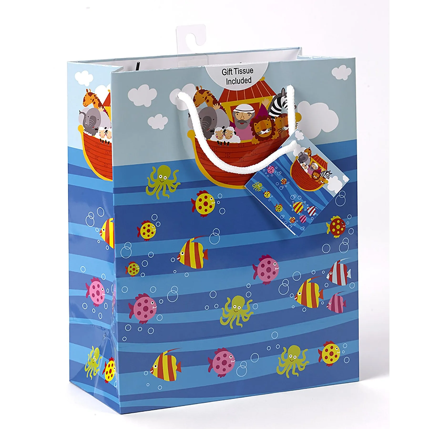 Noah's Ark Gift Bag - Large Bag - Pack of 12