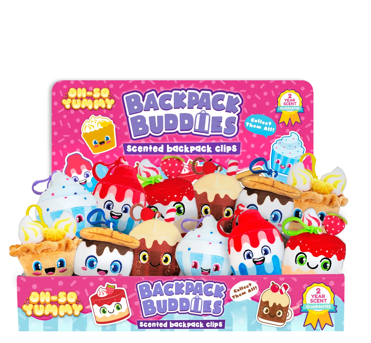 Oh So Yummy Dessert Shop Plush Backpack Buddies