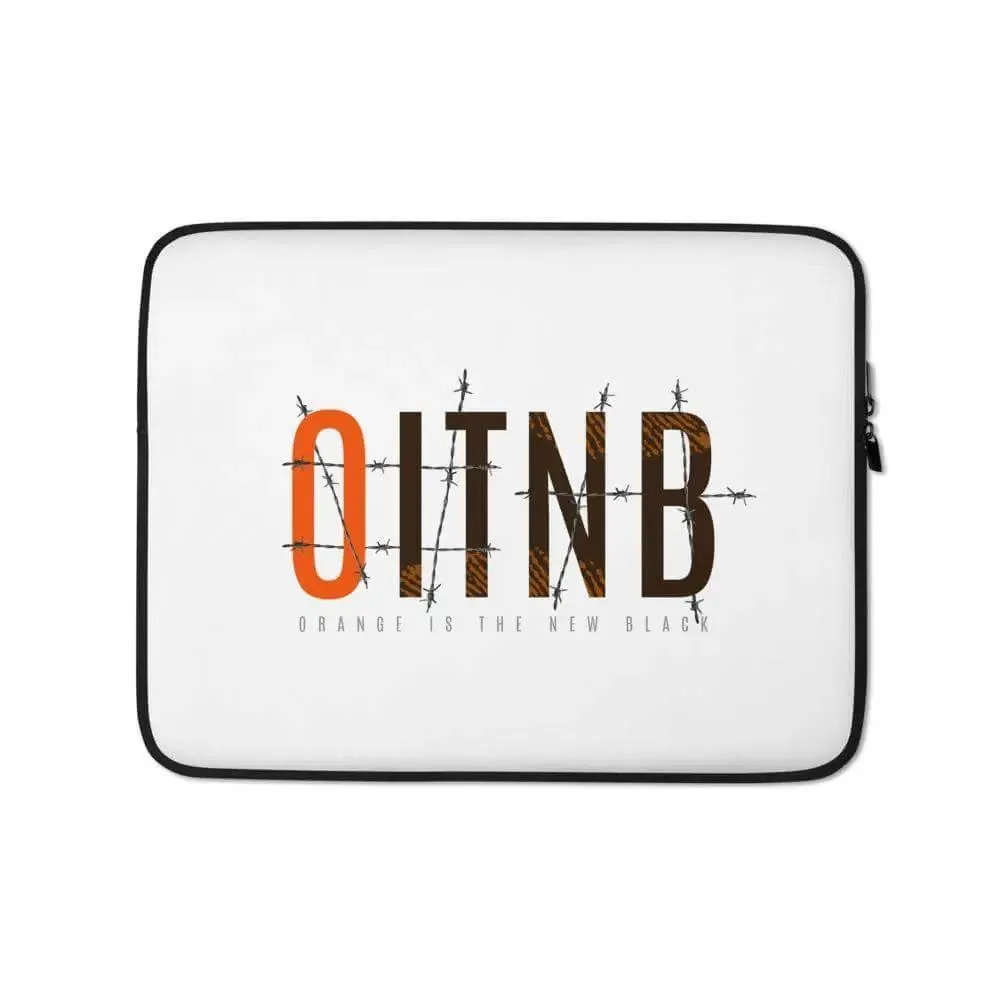 OITNB White Laptop Sleeve Bag