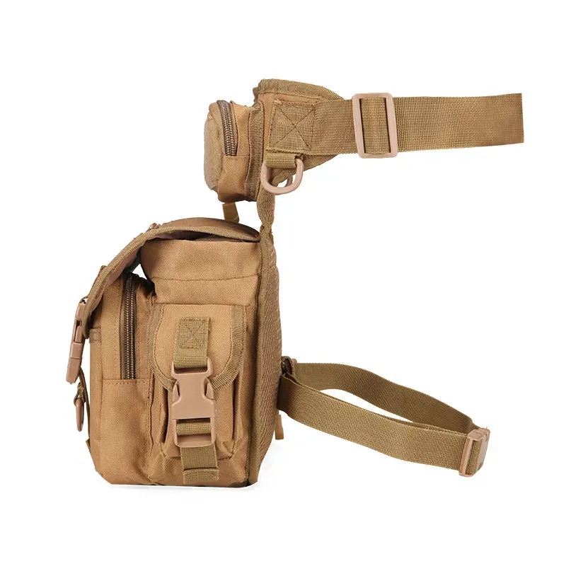 Outdoor Waterproof Tactical Drop Leg Bag With Thigh Belt